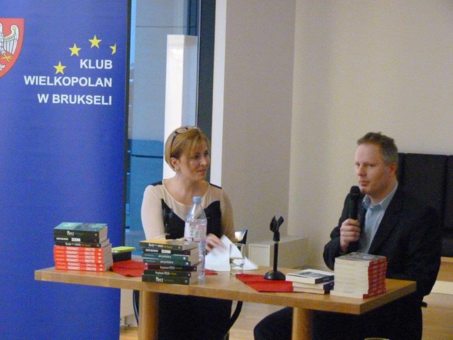 Promocja Wielkopolski poprzez literaturę – spotkanie w Brukseli- kliknij aby powiększyć