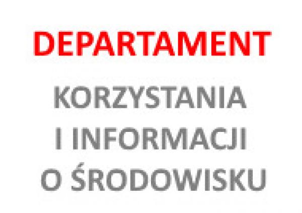 logo departamentu korzystania i informacji o środowisku- kliknij aby powiększyć