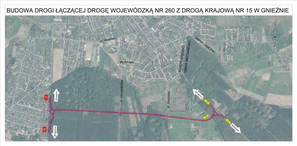 W środę 29 września Wielkopolski Zarząd Dróg Wojewódzkich w Poznaniu podpisał ze spółką COLAS Polska umowę na budowę drogi łączącej drogę wojewódzką nr 260 z DK nr 15 w Gnieźnie. W podpisaniu udział wzięli m.in. Wojciech Jankowiak Wicemarszałek Województwa Wielkopolskiego i Jarosław Grobelny Wiceprezydent Gniezna. Inwestycja zlokalizowana na terenach gmin Gniezno i Niechanowo ma przyczynić się do poprawy bezpieczeństwa i rozwoju komunikacyjnego regionu oraz korzystnie wpłynąć na ruch turystyczny i gospodarczy. - kliknij aby powiększyć