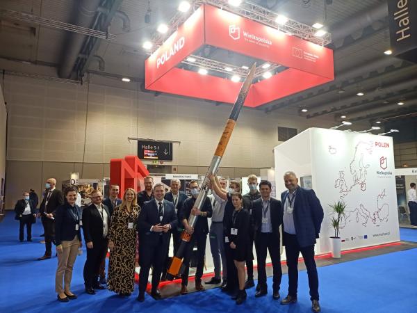 Marka Wielkopolska na targach Space Tech Expo Europe- kliknij aby powiększyć