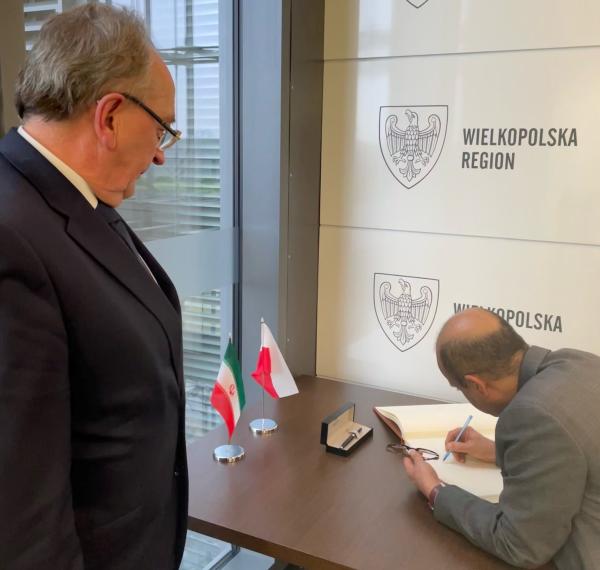 Wizyta przedstawiciela Ambasady Islamskiej Republiki Iranu w Wielkopolsce- kliknij aby powiększyć