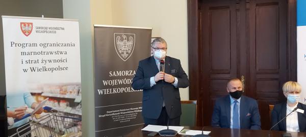 Konferencja w Krotoszynie - Krzysztof Grabowski wicemarszałek województwa wielkopolskiego- kliknij aby powiększyć