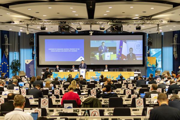 Grudniowa sesja plenarna Europejskiego Komitetu Regionów- kliknij aby powiększyć