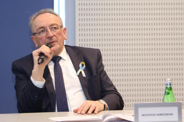 Podpisanie umowy ws. projektu PKP PLK dot. linii kolejowej 356 na odcinku Wągrowiec - Gołańcz - granica województwa- kliknij aby powiększyć