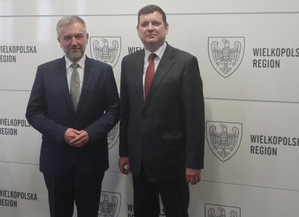 Ambasador Łotwy z wizytą w stolicy Wielkopolski- kliknij aby powiększyć
