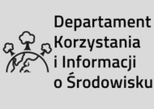 departament korzystania i informacji o środowisku- kliknij aby powiększyć