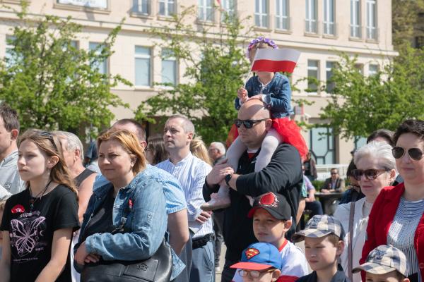 Marszałek świętuje trzeciomajową Konstytucję   - kliknij aby powiększyć