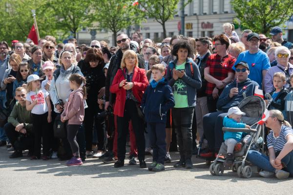 Marszałek świętuje trzeciomajową Konstytucję   - kliknij aby powiększyć