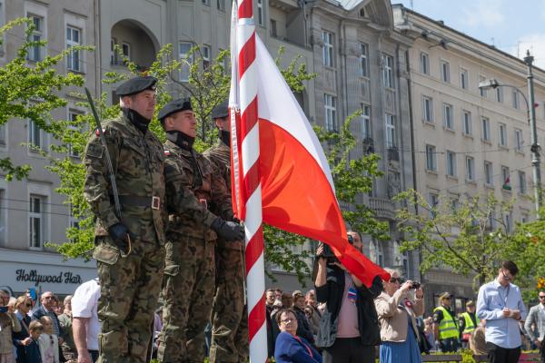 Marszałek świętuje trzeciomajową Konstytucję   - kliknij aby powiększyć