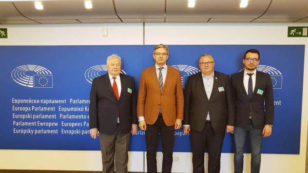 Wicemarszałek Grabowski na posiedzeniu Europejskich Regionów Rolniczy AgriRegions w Brukseli- kliknij aby powiększyć