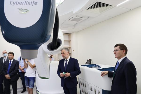 Drugi CyberKnife w WCO- kliknij aby powiększyć