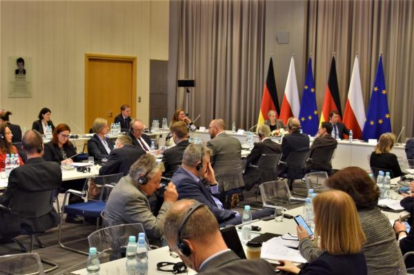 O wojnie w Ukrainie podczas posiedzenia Polsko-Niemieckiej Komisji ds. Współpracy Regionalnej i Przygranicznej- kliknij aby powiększyć