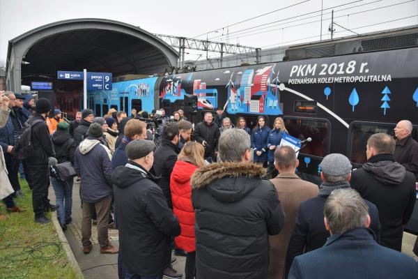 Od nowego roku Poznańska Kolej Metropolitalna pojedzie do Wronek- kliknij aby powiększyć