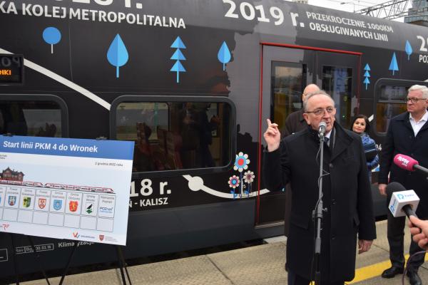 Od nowego roku Poznańska Kolej Metropolitalna pojedzie do Wronek- kliknij aby powiększyć