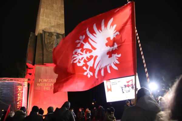 W związku z organizowanymi przez Samorząd Województwa Wielkopolskiego obchodami 104. rocznicy wybuchu Powstania Wielkopolskiego 27 grudnia nastąpią czasowe ograniczenia w ruchu w okolicy pomnika Powstańców Wielkopolskich przy skrzyżowaniu ulic Wierzbięcice – Matyi – Królowej Jadwigi.- kliknij aby powiększyć