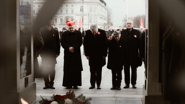 Tradycyjnie 28 grudnia dzień po centralnych obchodach Narodowego Dnia Zwycięskiego Powstania Wielkopolskiego w Poznaniu Marszałek Marek Woźniak wraz z Zarządem Województwa Wielkopolskiego oraz Towarzystwem Pamięci Powstania Wielkopolskiego 1918 - 1919 przypomnieli w Warszawie o sukcesie wielkopolskiej insurekcji sprzed 104 lat. 

Fot. Michał Francuzik- kliknij aby powiększyć