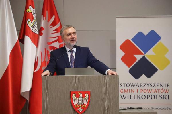W czwartek 19 stycznia w Urzędzie Marszałkowskim w Poznaniu odbył się zjazd przedstawicieli członków Stowarzyszenia Gmin i Powiatów Wielkopolski.- kliknij aby powiększyć