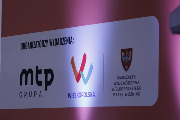 Logotypy organizatorów Targów Edukacyjnych - Grupa MTP i Samorząd Województwa Wielkopolskiego- kliknij aby powiększyć