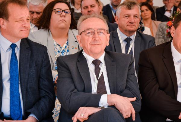 Wojciech Jankowiak Wicemarszałek Województwa Wielkopolskiego na Dniach Pola- kliknij aby powiększyć