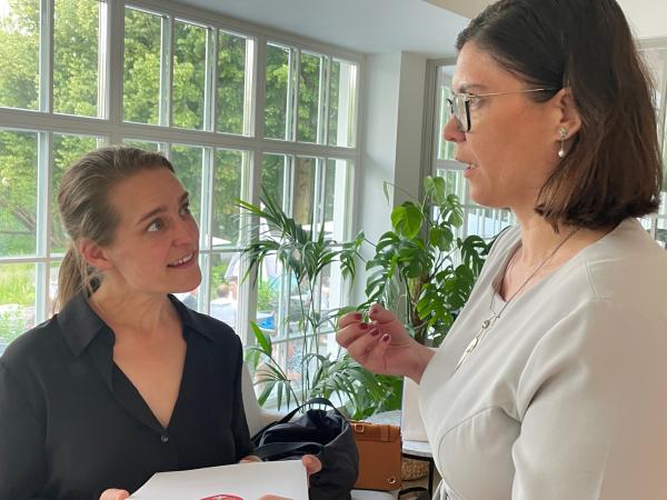 Nasz region odwiedziła radna Katja Krüger odpowiedzialna w Radzie partnerskiego Regionu Bretania za kontakty z Wielkopolską. - kliknij aby powiększyć