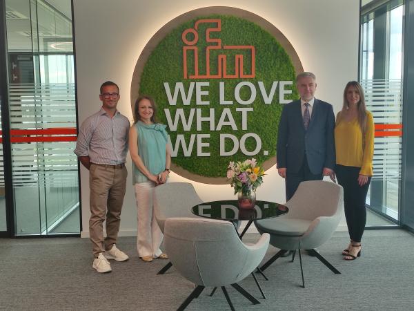 Marszałek Marek Woźniak na wyjazdowym posiedzeniu Komisji COTER i z pierwszą oficjalną wizytą w partnerskim Okręgu Sybin- kliknij aby powiększyć