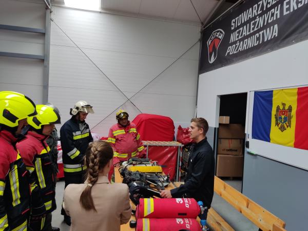 Wielkopolskie doświadczenia OSP dla Mołdawii- kliknij aby powiększyć