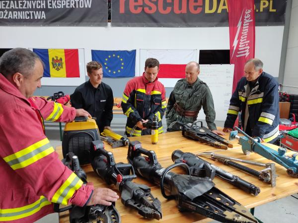 Wielkopolskie doświadczenia OSP dla Mołdawii- kliknij aby powiększyć