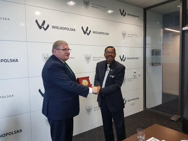 Ambasador Nigerii z wizytą w Wielkopolsce  
- kliknij aby powiększyć