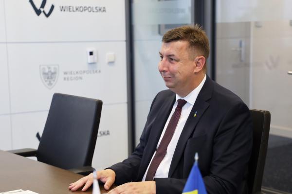 Spotkanie Marszałka Województwa Wielkopolskiego z Konsulem Generalnym Ukrainy we Wrocławiu
- kliknij aby powiększyć