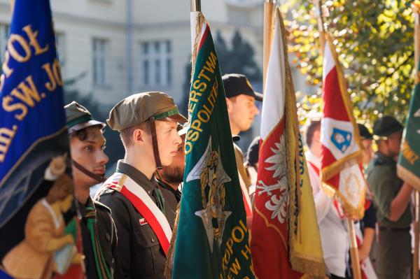 Obchody 84. rocznicy  powstania Polskiego Państwa Podziemnego- kliknij aby powiększyć