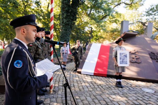 Obchody 84. rocznicy  powstania Polskiego Państwa Podziemnego- kliknij aby powiększyć