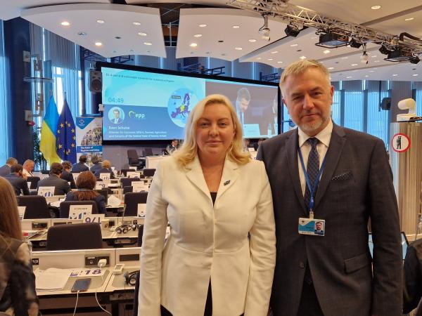 Marek Woźniak Marszałek Województwa Wielkopolskiego wziął udział w 157. sesji plenarna Europejskiego Komitetu Regionów.- kliknij aby powiększyć