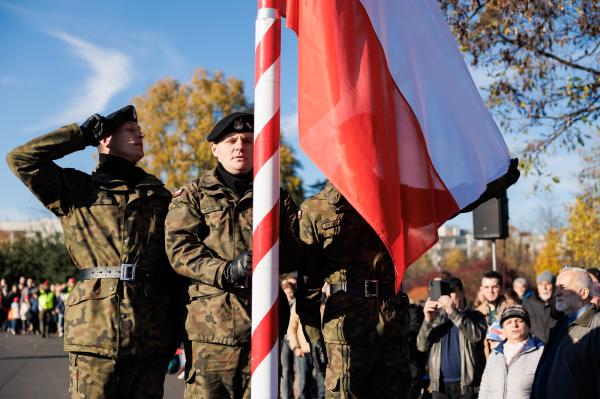 Obchody 105. rocznicy odzyskania niepodległości- kliknij aby powiększyć