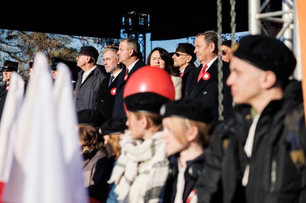 Obchody 105. rocznicy odzyskania niepodległości- kliknij aby powiększyć