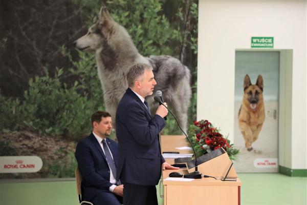 Otwarcie Uniwersyteckiego Centrum Dobrostanu i Zdrowia Zwierząt- kliknij aby powiększyć