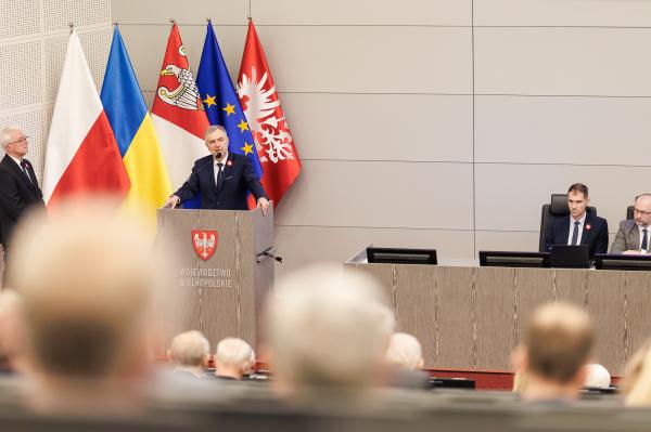 Dobry rok wielkopolskiego sportu. Marszałek nagrodził zawodników- kliknij aby powiększyć