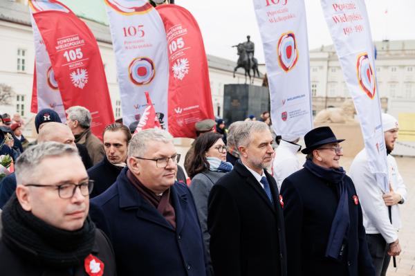 Warszawskie obchody 105. Rocznicy wybuchu Powstawania Wielkopolskiego- kliknij aby powiększyć