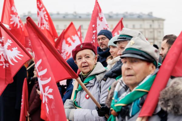 Warszawskie obchody 105. Rocznicy wybuchu Powstawania Wielkopolskiego- kliknij aby powiększyć