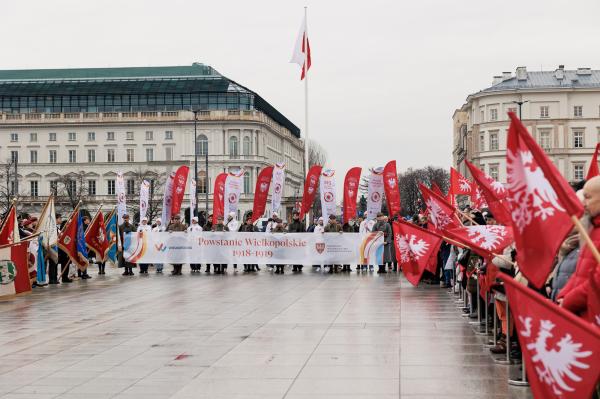 Warszawskie obchody 105. Rocznicy wybuchu Powstawania Wielkopolskiego- kliknij aby powiększyć