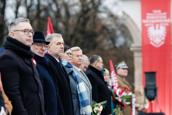 Warszawskie obchody 105. Rocznicy wybuchu Powstawania Wielkopolskiego- kliknij aby powiększyć