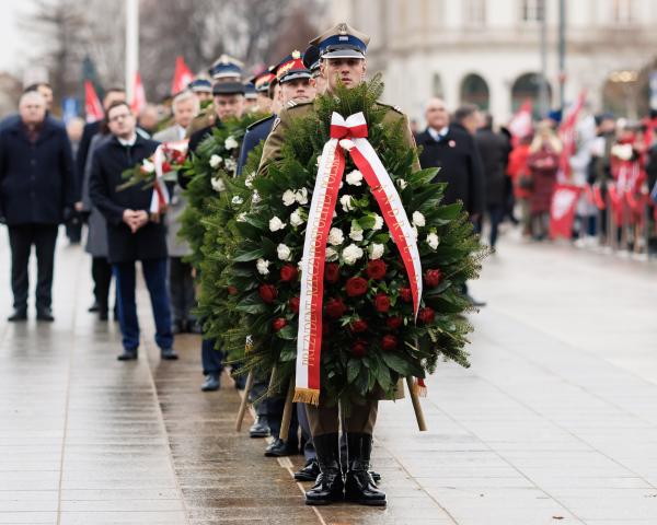 Warszawskie obchody 105. Rocznicy wybuchu Powstawania Wielkopolskiego- kliknij aby powiększyć