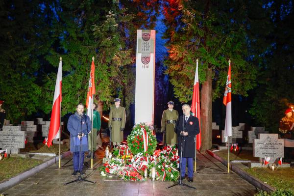 Warszawskie obchody 105. Rocznicy wybuchu Powstawania Wielkopolskiego- kliknij aby powiększyć