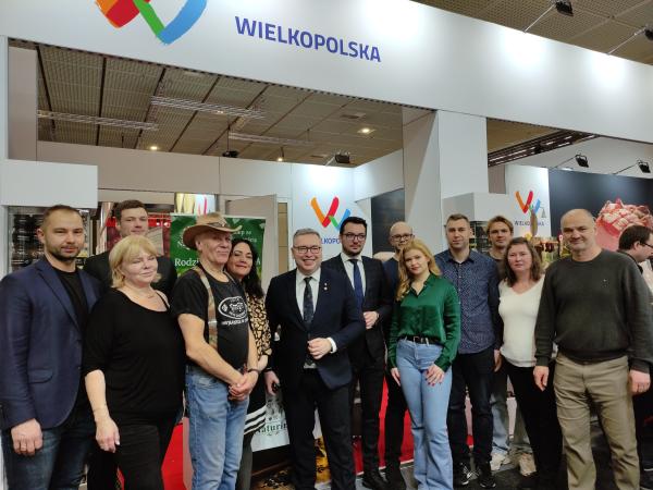 Wielkopolska delegacja na Międzynarodowych Targach Gospodarki Żywnościowej Rolnictwa i Ogrodnictwa Internationale Grüne Woche (IGW)- kliknij aby powiększyć