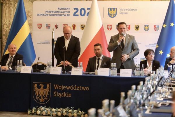 Konwent Przewodniczących Sejmików Województw RP odbył się 28 i 29 lutego w Wiśle- kliknij aby powiększyć