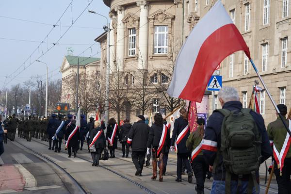 Obchody Narodowego Dnia Pamięci Żołnierzy Wyklętych w Poznaniu- kliknij aby powiększyć