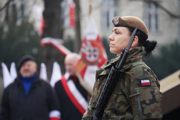 Obchody Narodowego Dnia Pamięci Żołnierzy Wyklętych w Poznaniu- kliknij aby powiększyć