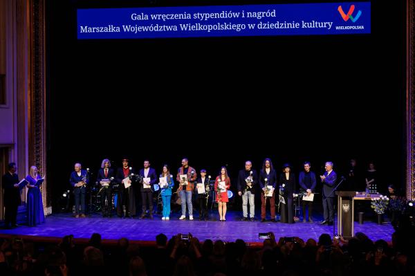 Gala nagród i stypendiów Marszałka w dziedzinie kultury- kliknij aby powiększyć
