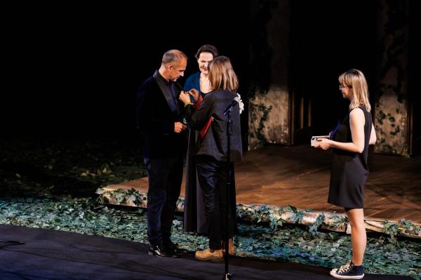 Uroczystość nadania imienia Izabelli Cywińskiej Teatrowi Nowemu w Poznaniu- kliknij aby powiększyć