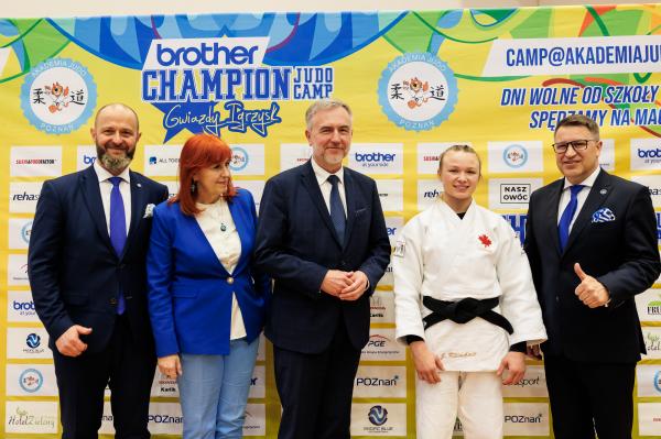 Zainagurowany 27 marca br. w Centrum Sportu Politechniki Poznańskiej   Brother Champion Judo Camp - Gwiazdy  Igrzysk potrwa do 29 marca br. - kliknij aby powiększyć