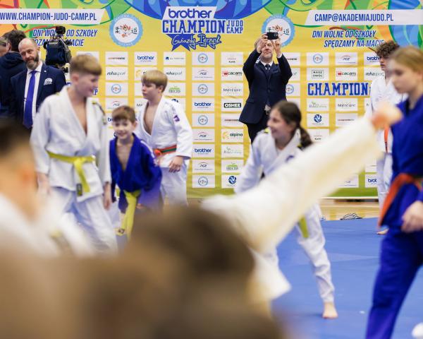 Zainagurowany 27 marca br. w Centrum Sportu Politechniki Poznańskiej   Brother Champion Judo Camp - Gwiazdy  Igrzysk potrwa do 29 marca br. - kliknij aby powiększyć